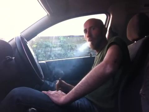 Car smoking - video 2