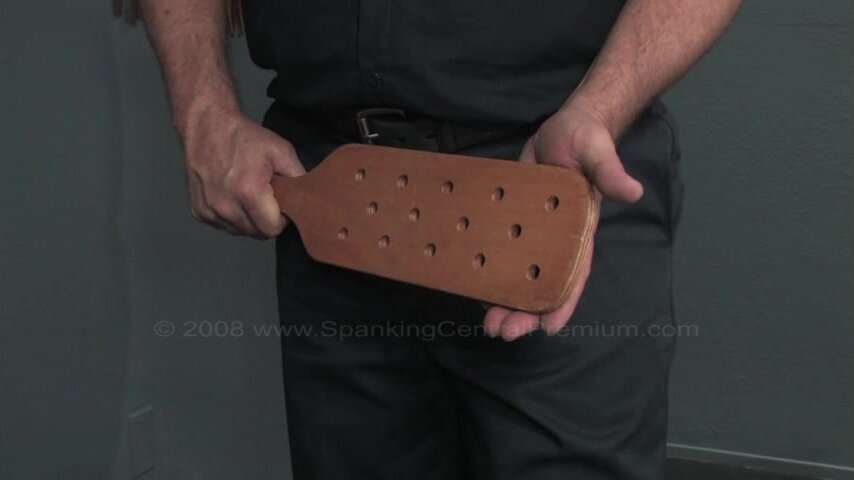 Staged public punishment: spanking. Spencer22