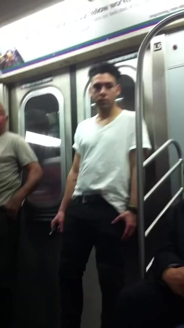 subway bulge cute guy