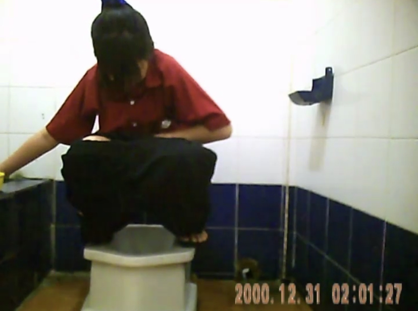 Thai girl on toilet - video 6