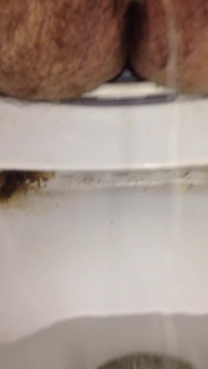 Taking a shit in my dirty toilet