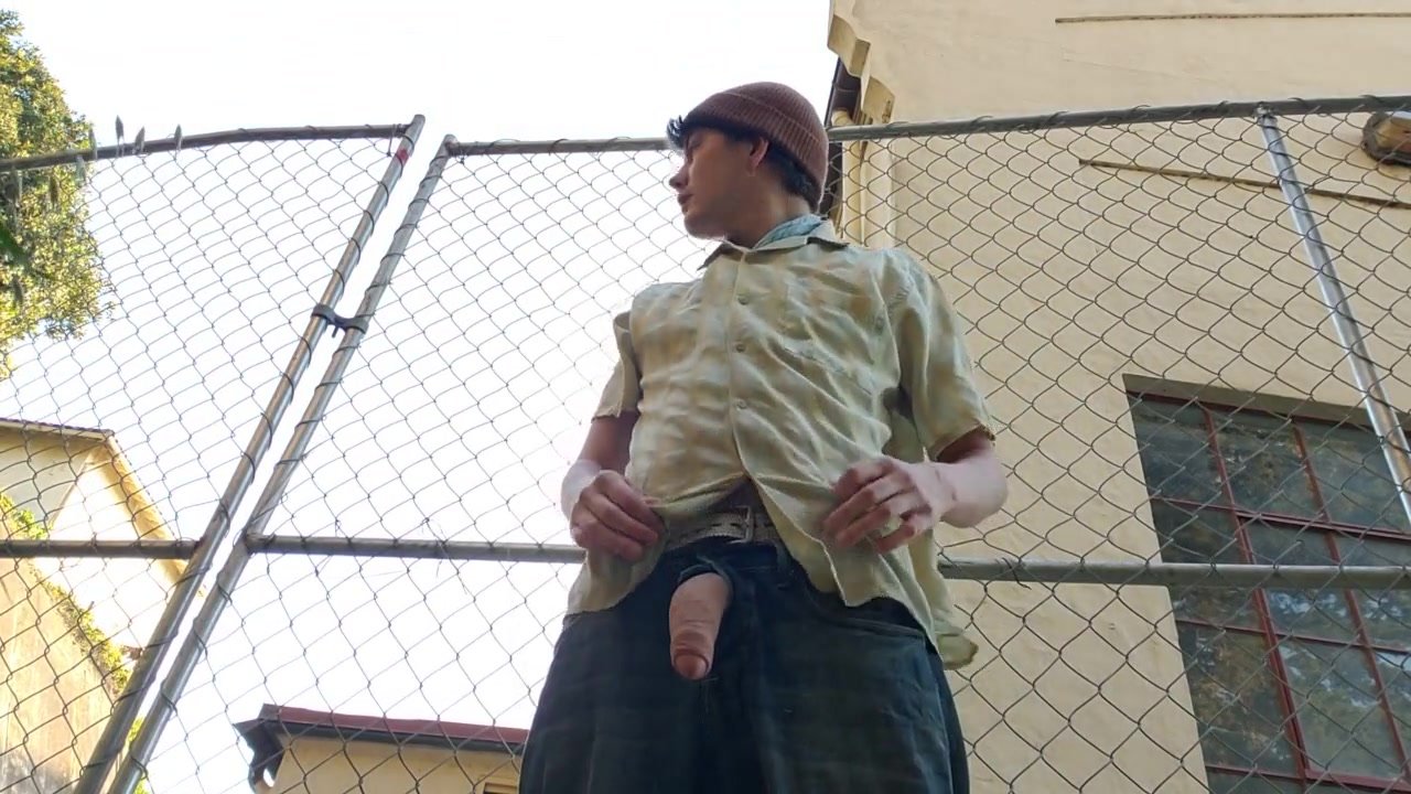 jerking outside