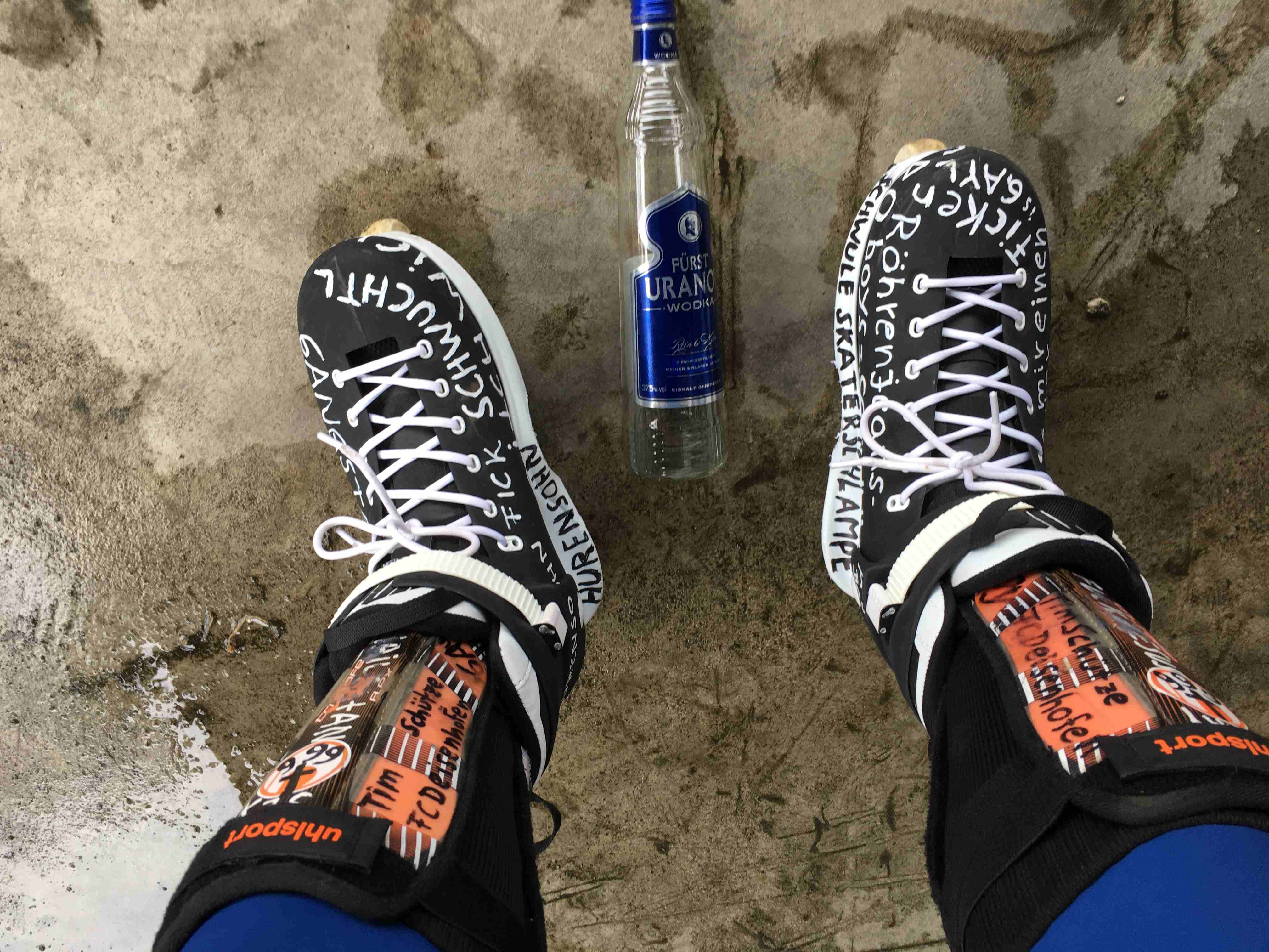 Vodka before aggressive skating with my USD