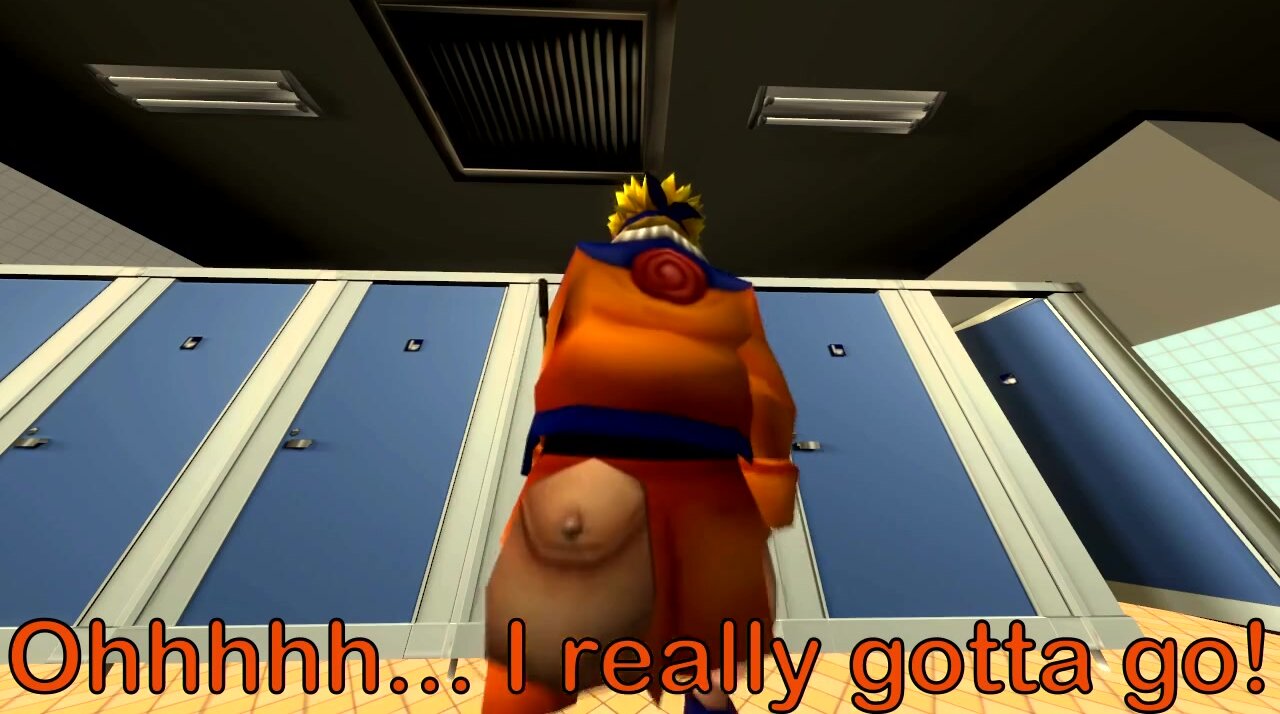 Naruto pooping
