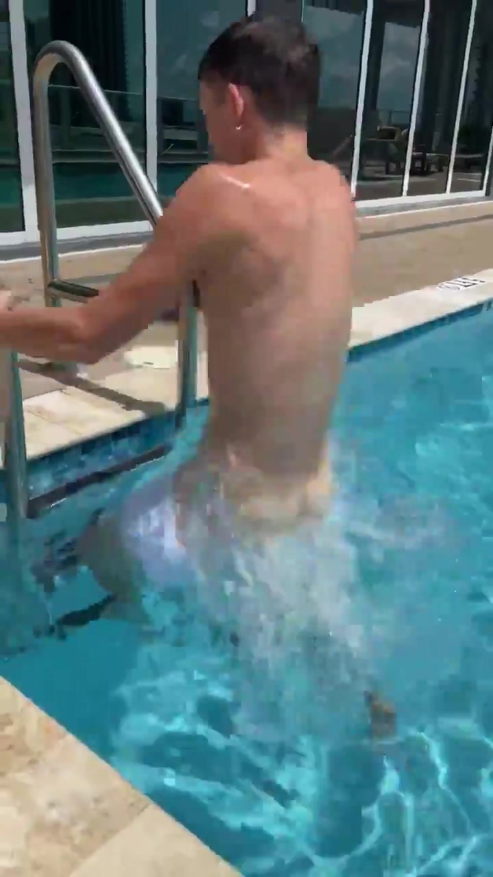 Swimming Pool Bare Ass