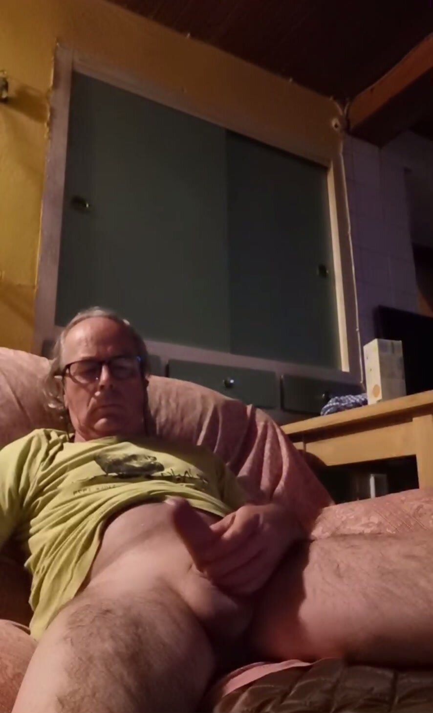 Daddy relaxing nice cock