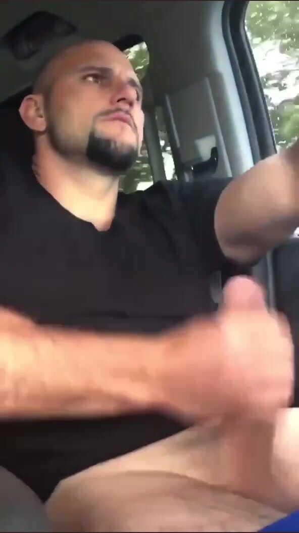 Married Hunk Blows A Load In His Truck / Wife Filmed!