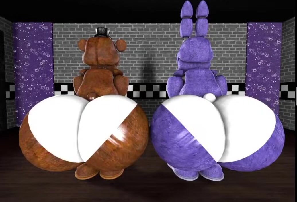Freddy and Bonnie's Butt Blasting