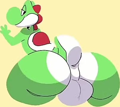 404px x 360px - Sexy Animations: Yoshi's Gassy and Twerking - ThisVid.com