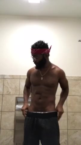 Stroking his bbc - video 2
