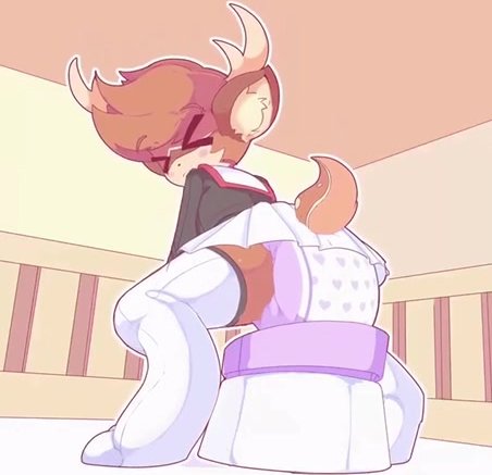 Diaper messing animation
