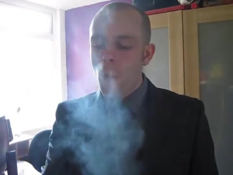 Smoking in a Suit