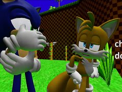 [SFM] Sonic and Tails Farting Contest (Smelly Raccoon)