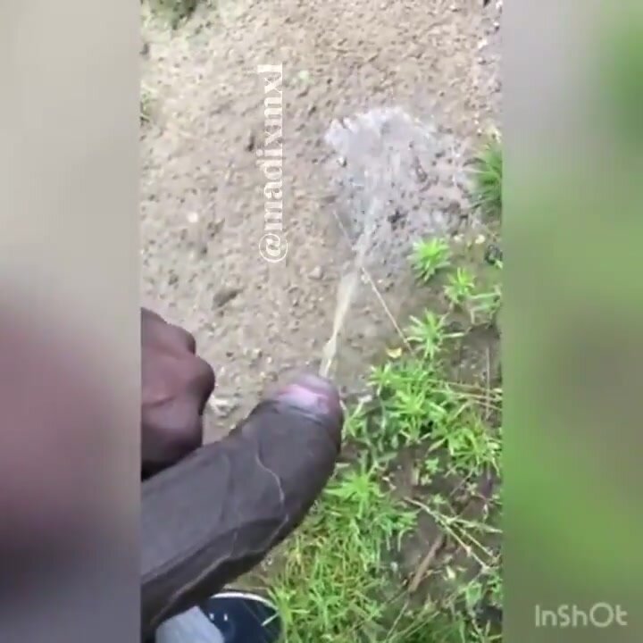 pissing after helping hand