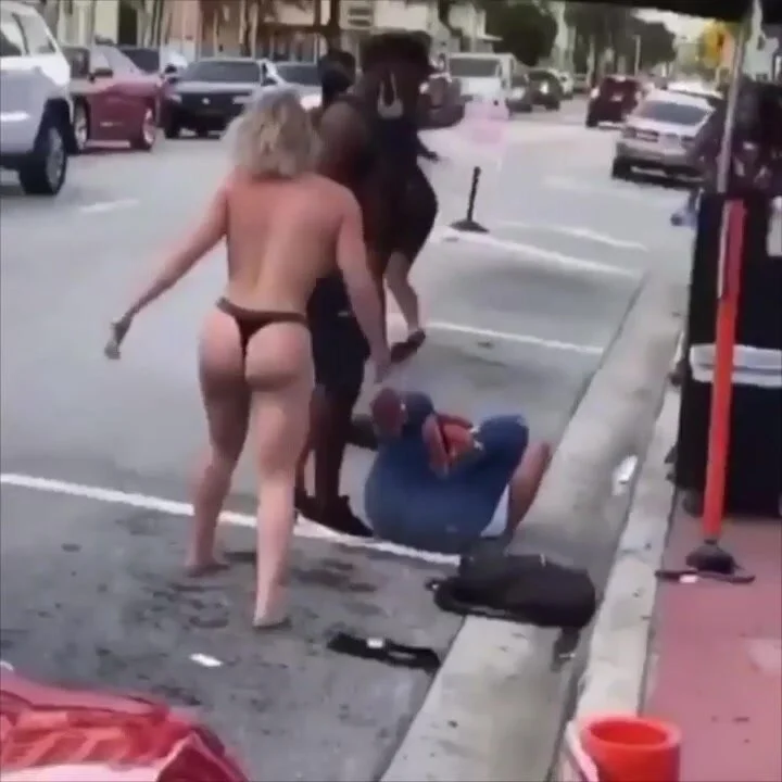 Topless Chick Fights