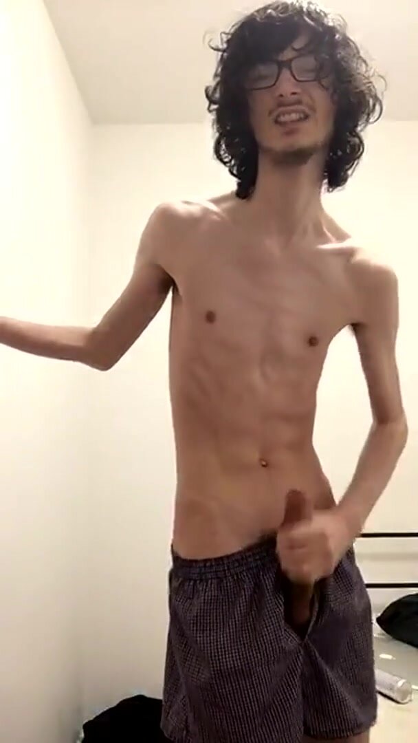 Horny ners in his boxers