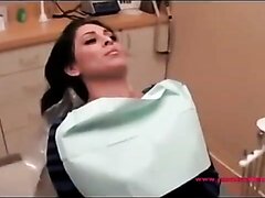 Girls gets drilled at dentist part 1