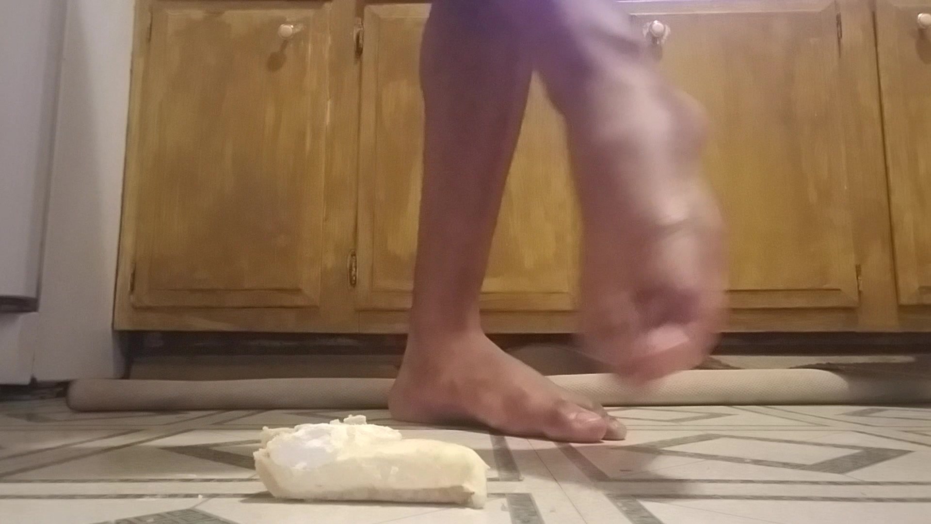 Male Feet Pie Smash