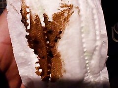 Chocolate sanitary pad(shit)