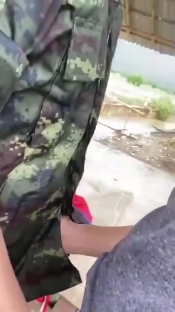 Thai army cock