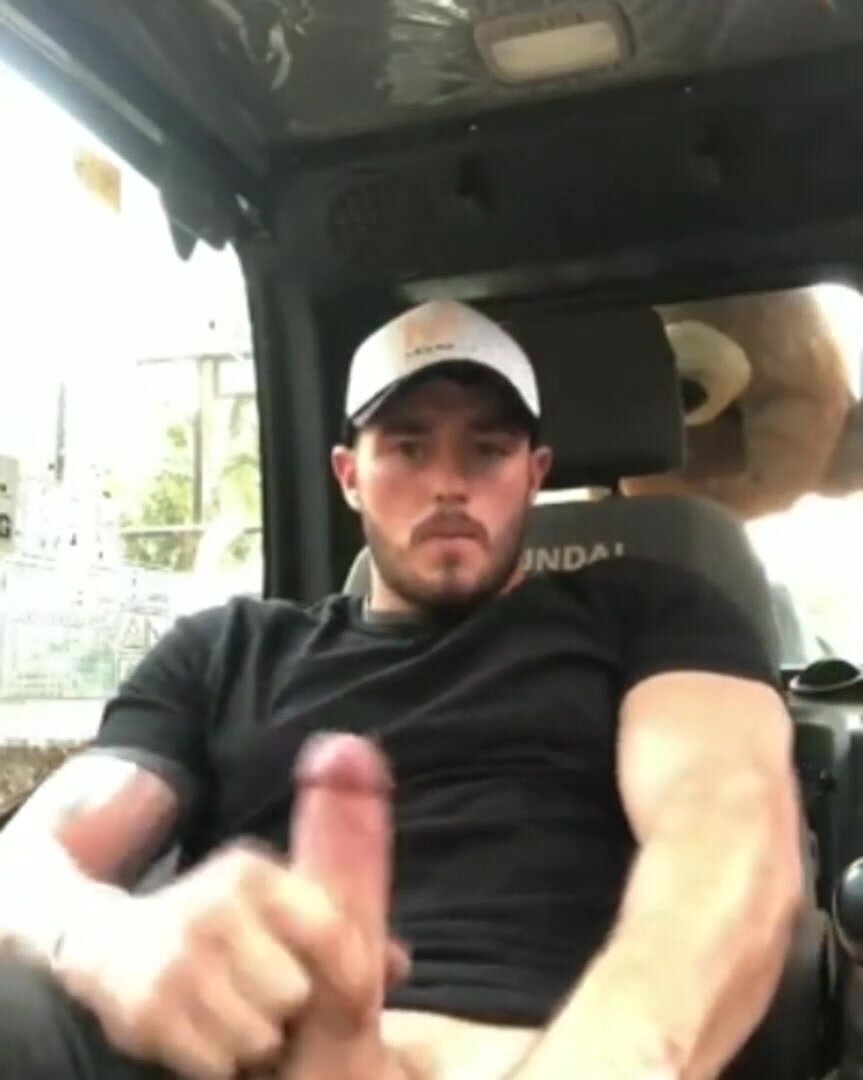 Big Cock almost caught on the job