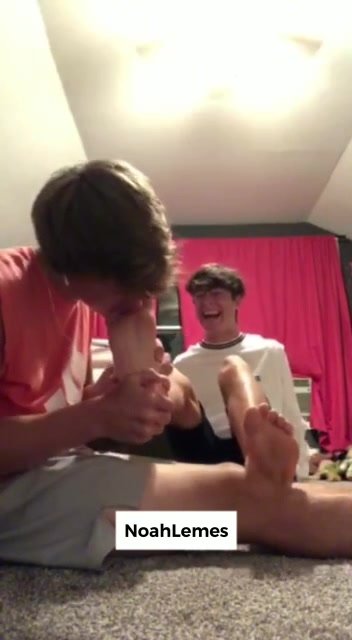 Boys feet - video 3