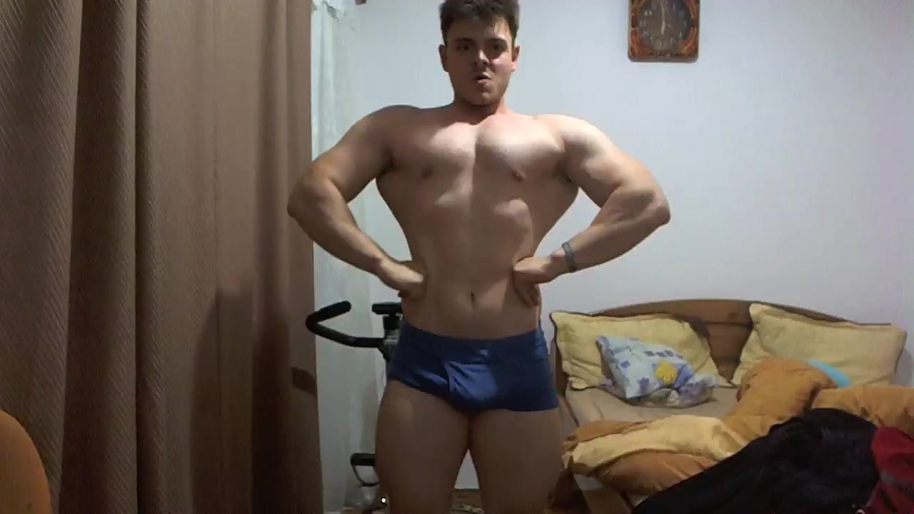 muscle guy webcam