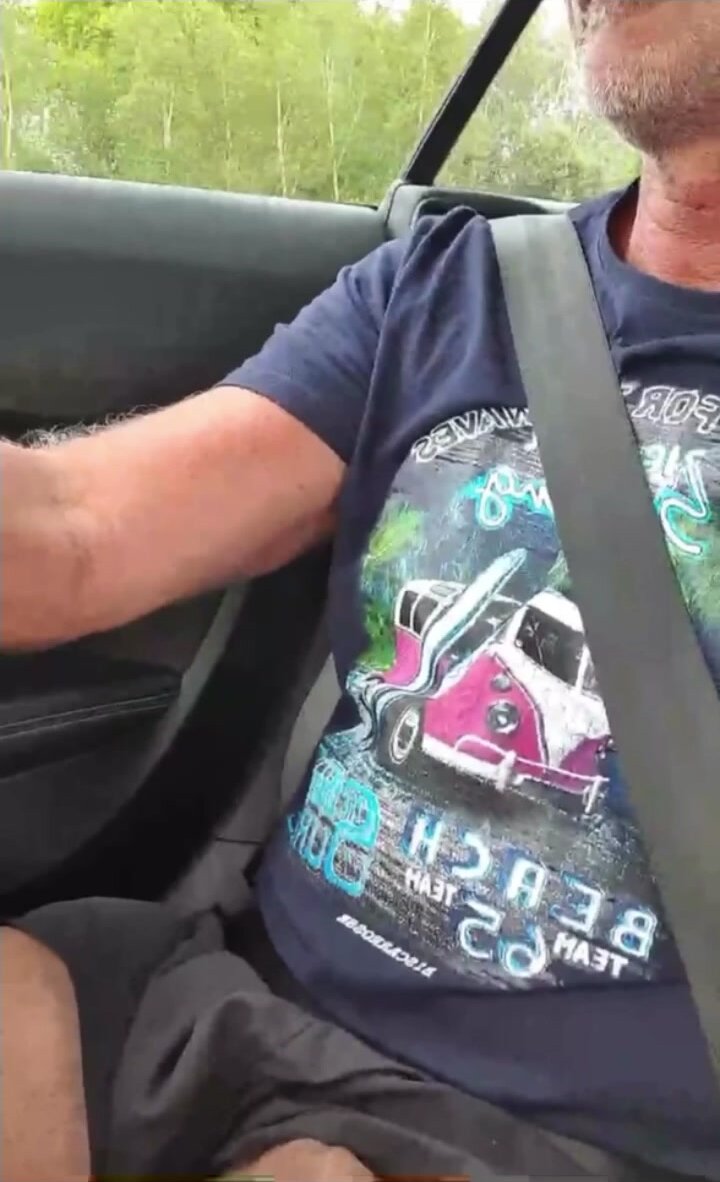 Daddy driver get horny