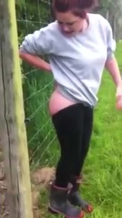 Electric fence dare goes wrong