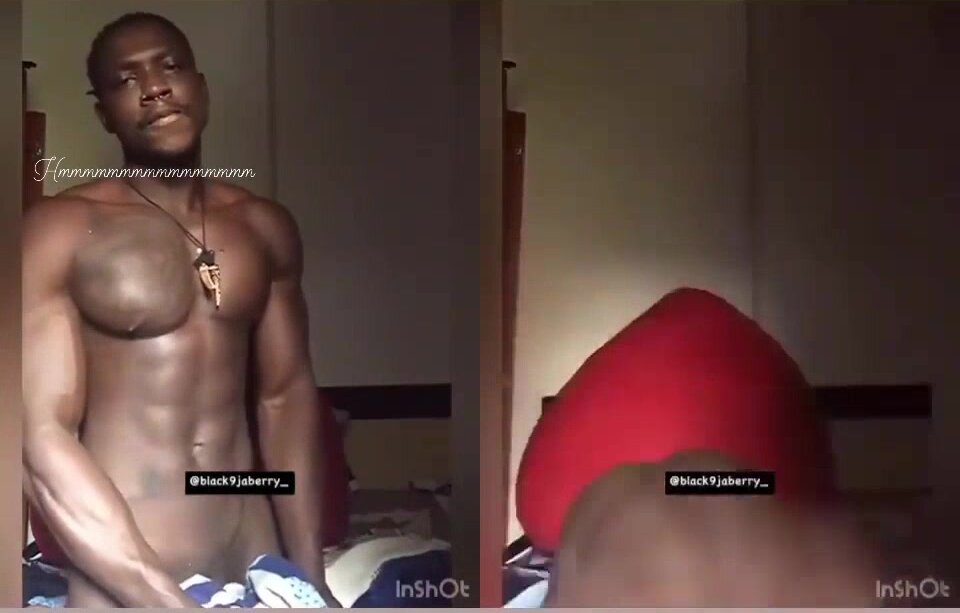 sexy african sport in bed