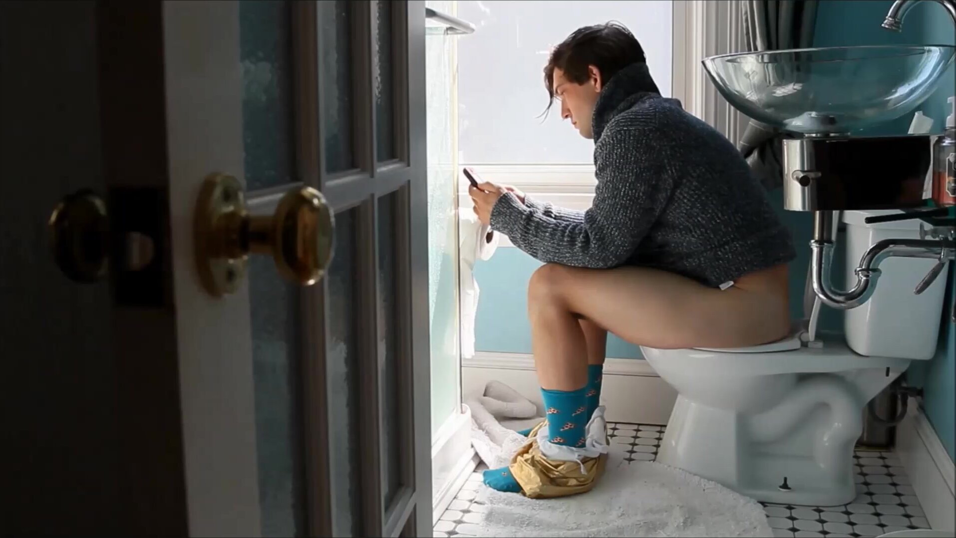 Toilet scene series cute