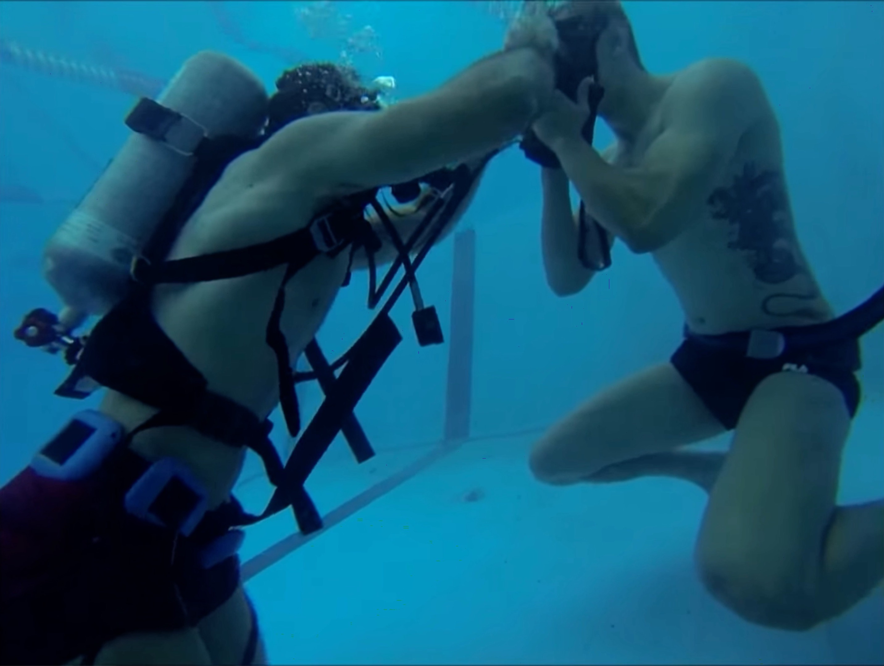 Underwater Rescue Drills