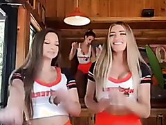 Hooters shaking ass