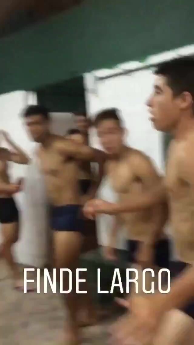 French guys shower locker room