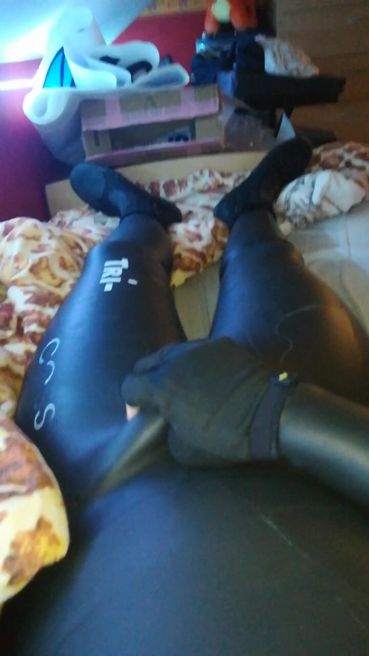 I play in my wetsuit
