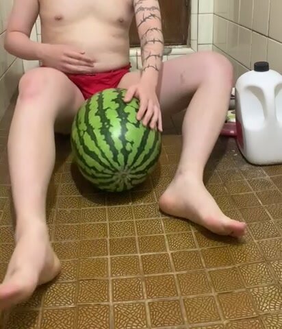 My 25inch thigh crush watermelon