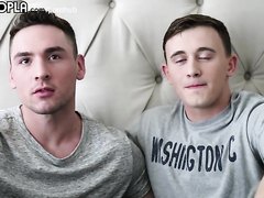 Gay Guy and Straight Guy First Time