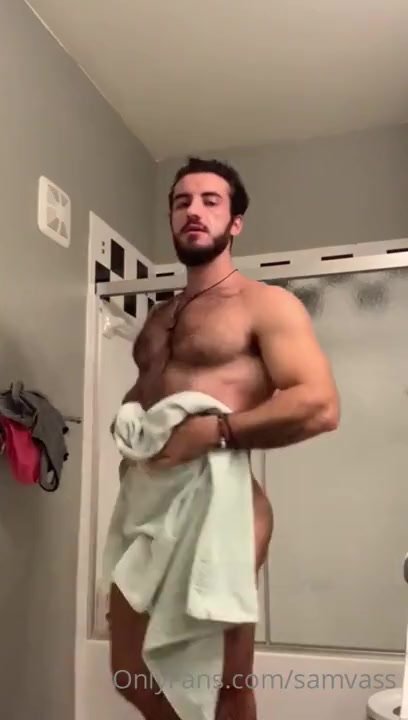 Hairy Muscle After Shower