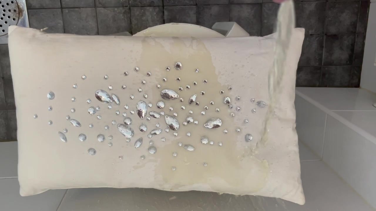 Pissing on pillow