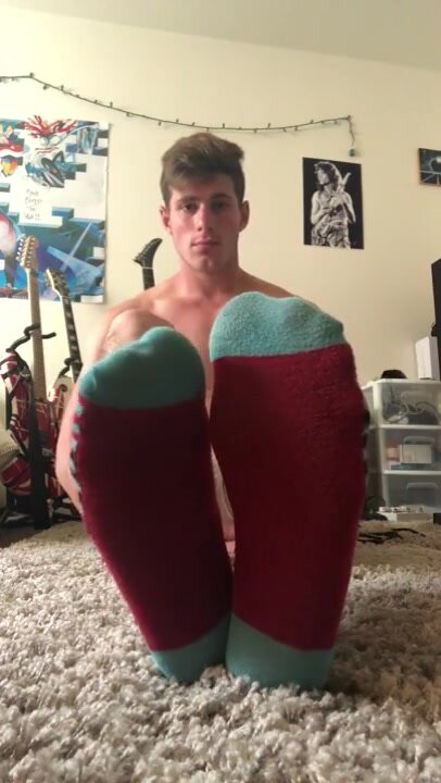 socks and feet - video 4