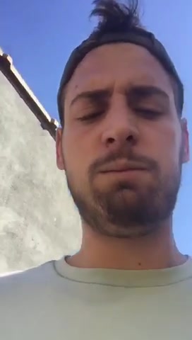 New York college guy spits Loogies very far