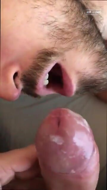 sniffing dick