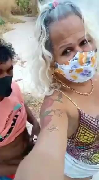 Trans hooker shits in mouth of a dude