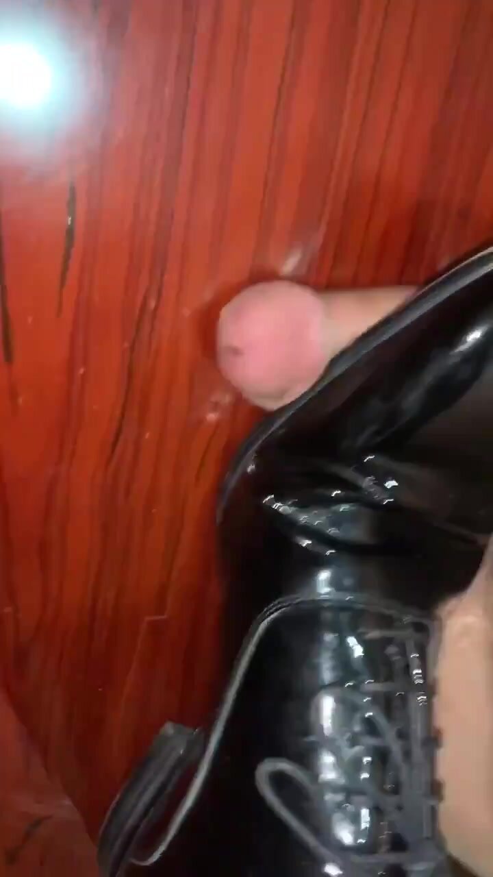 Male dress shoes trample cock ballbusting - video 19