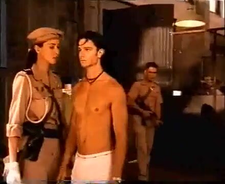 Hot hunk strip search in commercial