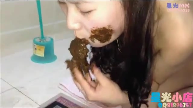 uncensored petite asian shits, eats, masturbates