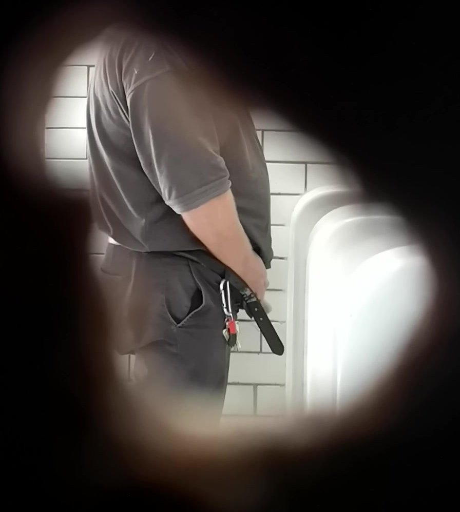 Daddy wanted to play in public toilets