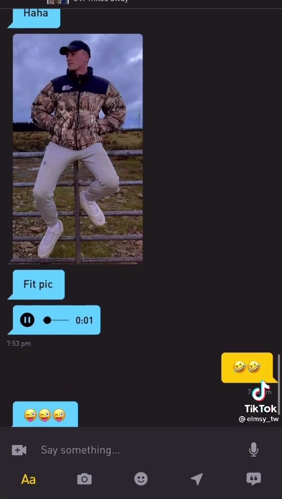 Old bloke chatting up chav lad