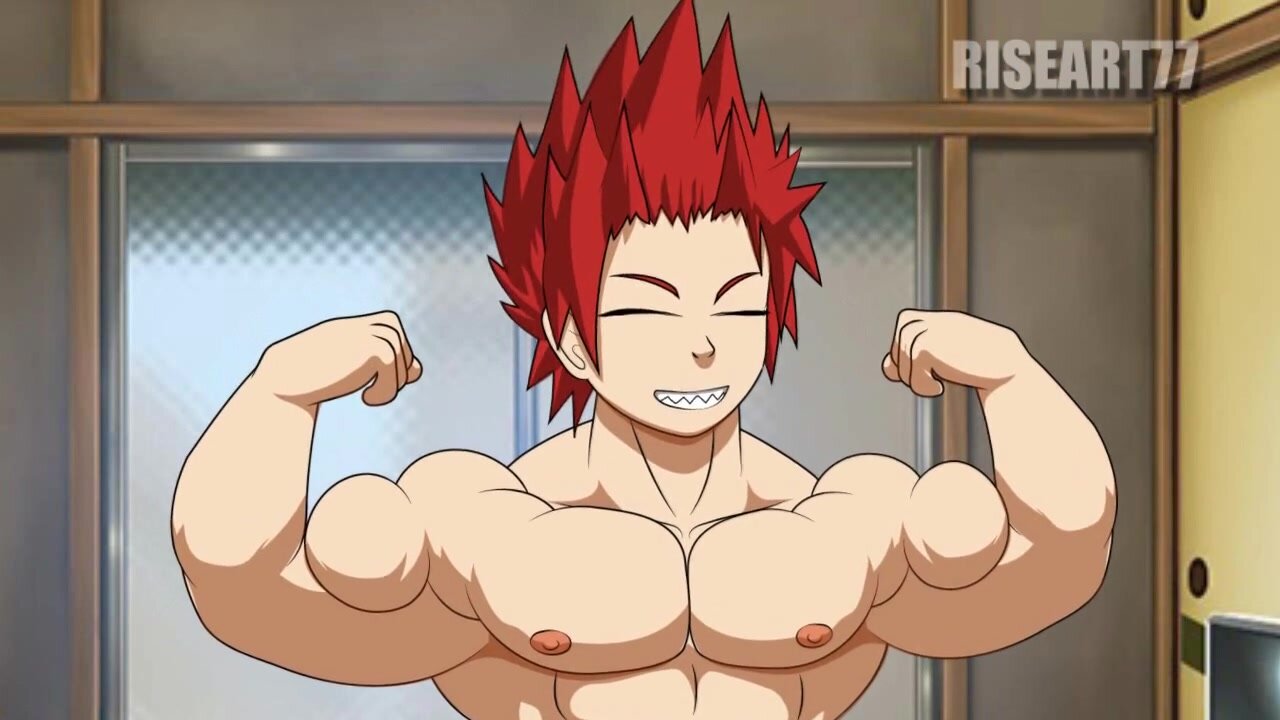 Kirishima muscles growth