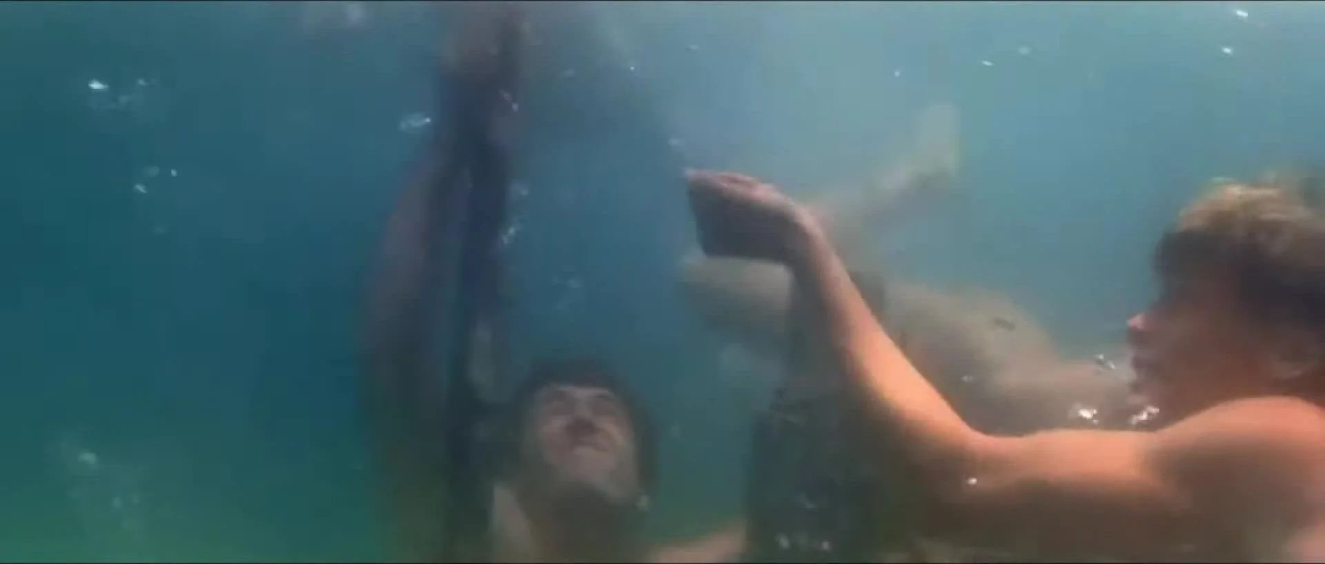 Guys swimming nude underwater pic